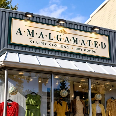  Shopfront 2d Signboard