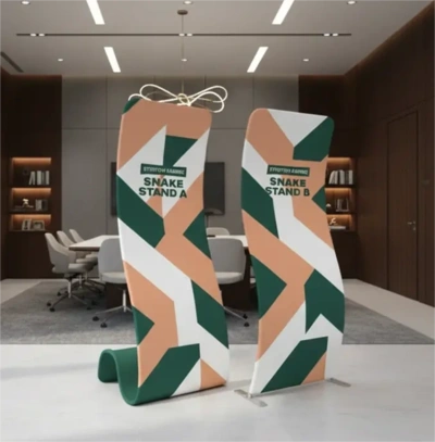  Stretch - Fabric - Display - Stands