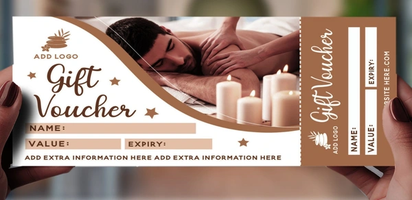  Gift Voucher Beauty Spa
