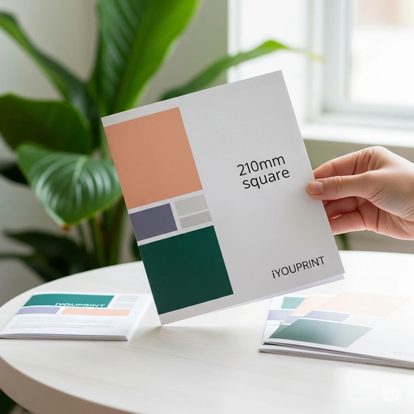  210mm Sq Half Fold Leaflet Dp