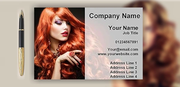  Business Card Hair Dp