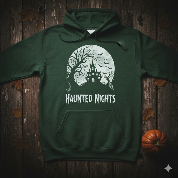  Halloween Hoddies Dark Green
