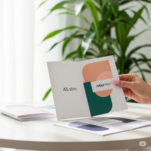  A5 Slim Half Fold Leaflet Dp