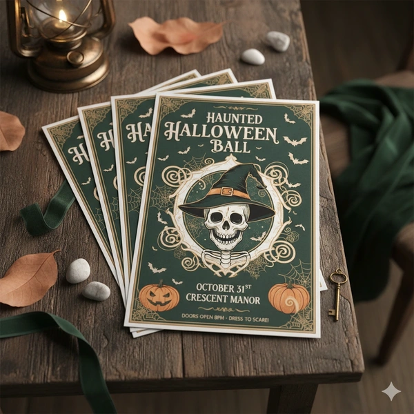  Halloween A4 Flyers