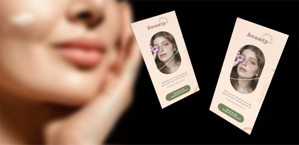  Folded Leaflets Skin Care