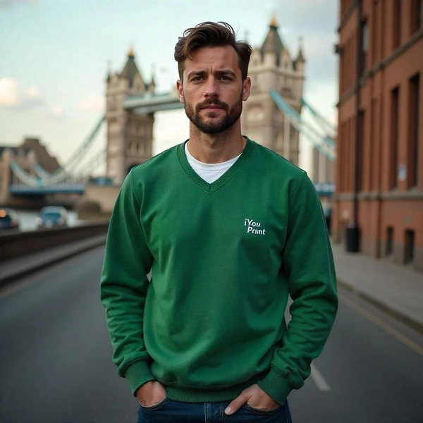  Sweatshirt V - Neck