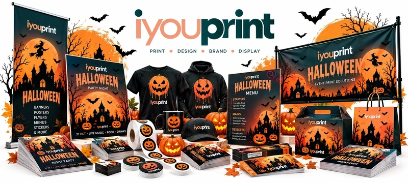  I You Print  -  Halloween Banner